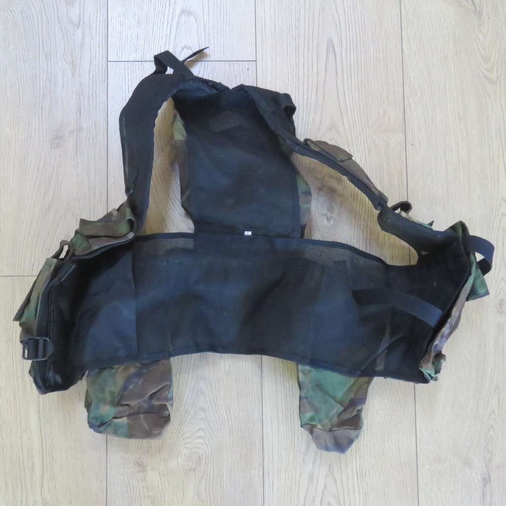 Original SADF 32 battalion camo battle jacket - full length 45cm, chest 50cm