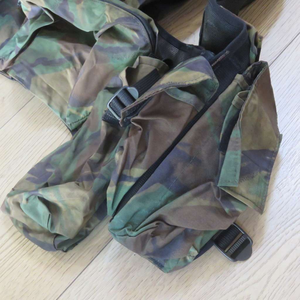 Original SADF 32 battalion camo battle jacket - full length 45cm, chest 50cm