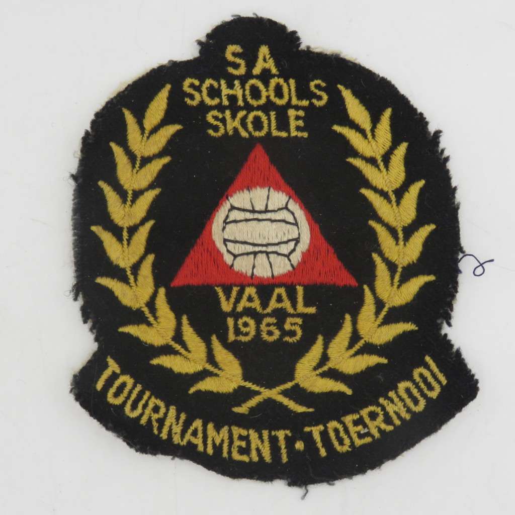 Lot of 6 Vintage 1960`s SA Schools soccer badges