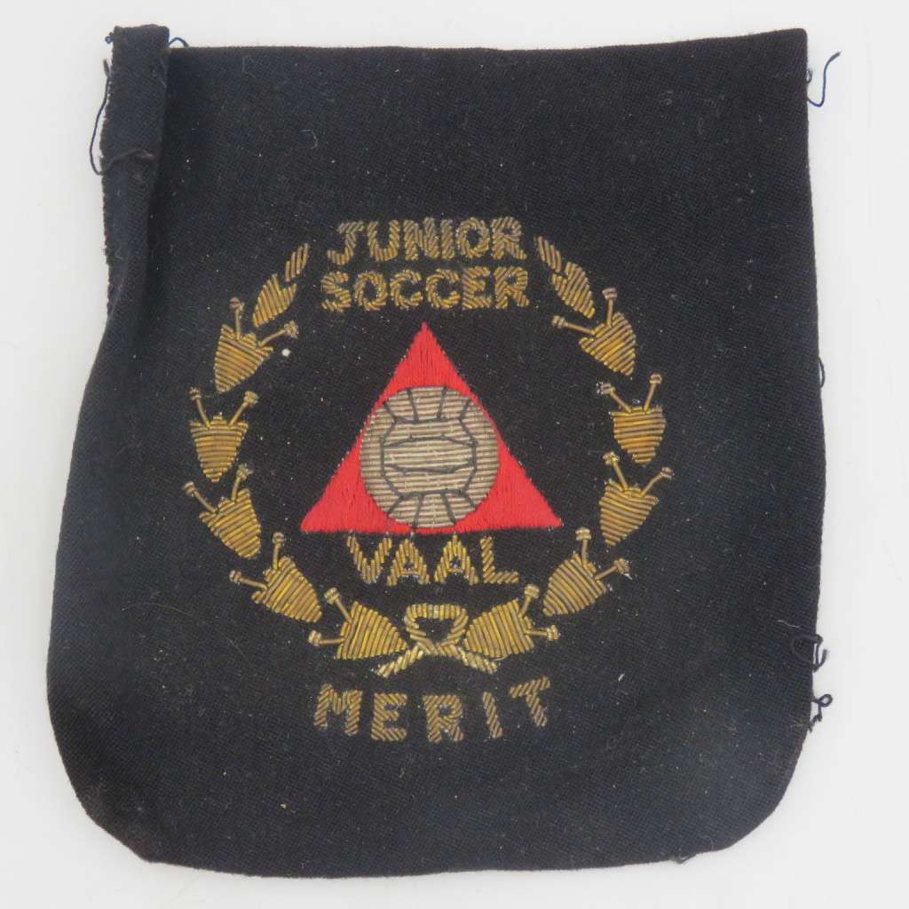 Lot of 6 Vintage 1960`s SA Schools soccer badges