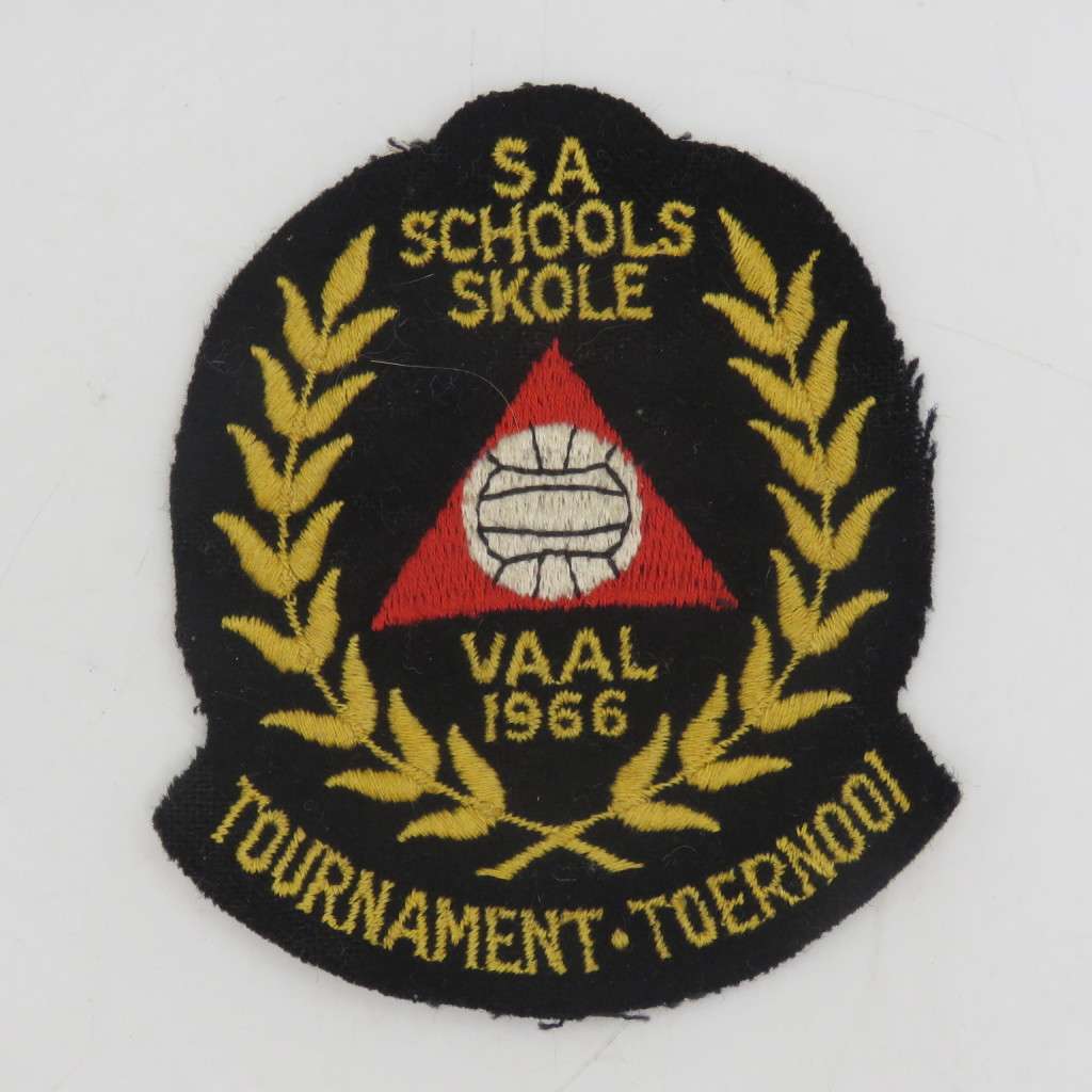 Lot of 6 Vintage 1960`s SA Schools soccer badges