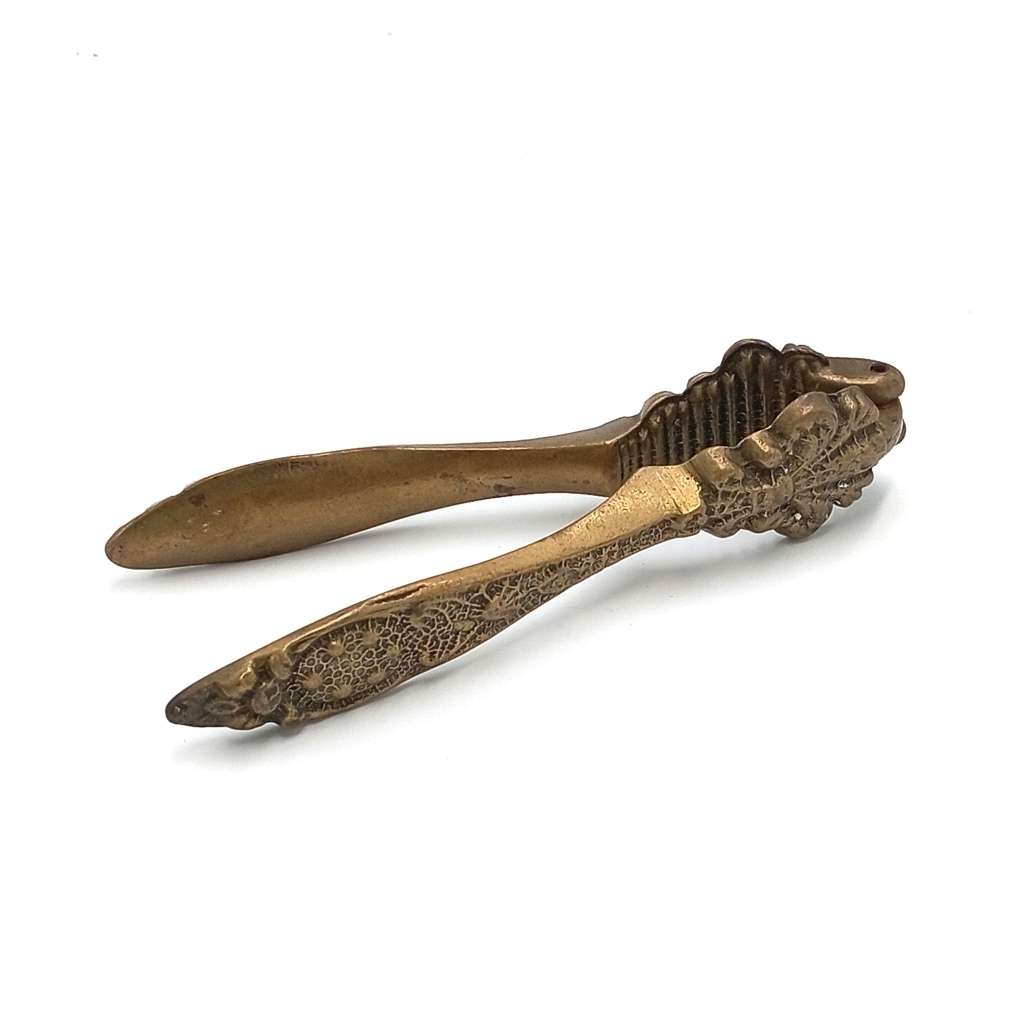 Antique brass nutcracker