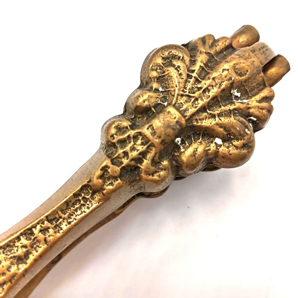 Antique brass nutcracker