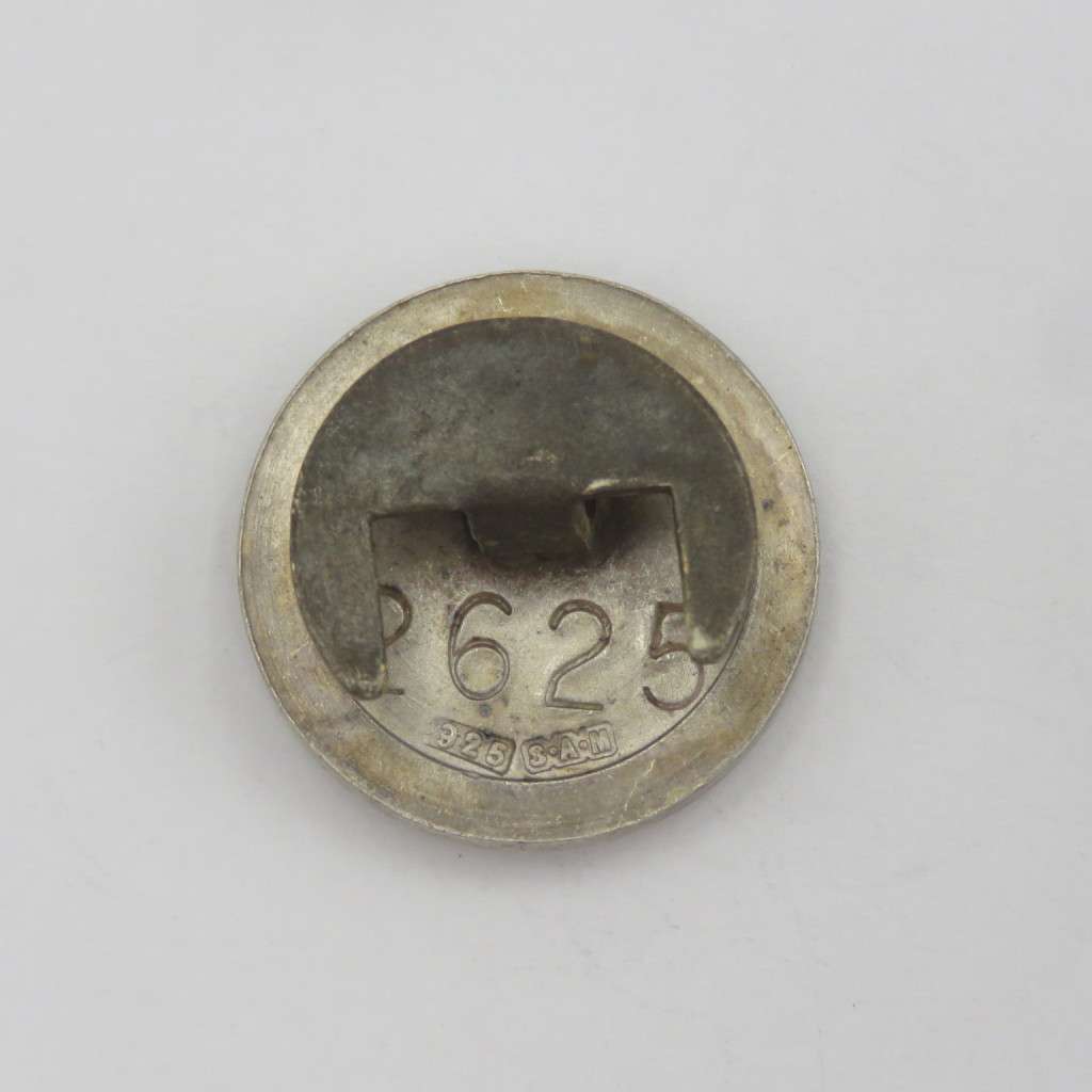SA Engineers Corps ( SAPPERS) sterling silver button  badge