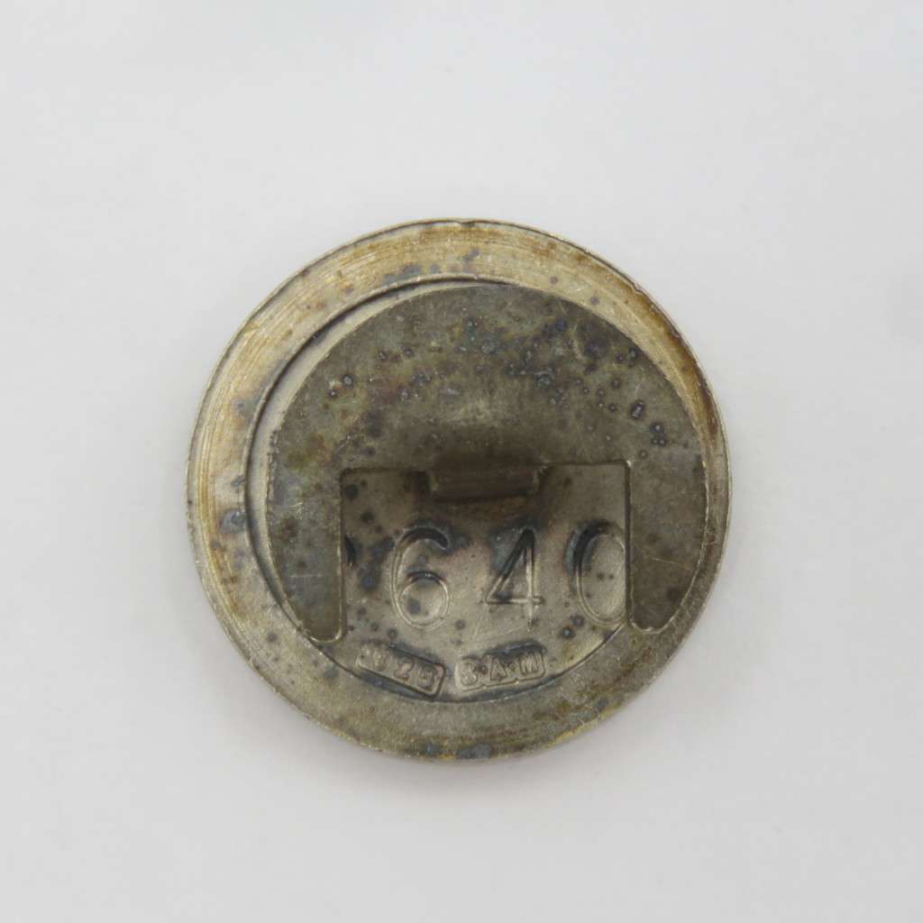 SA Engineers Corps ( SAPPERS) sterling silver button  badge #2640