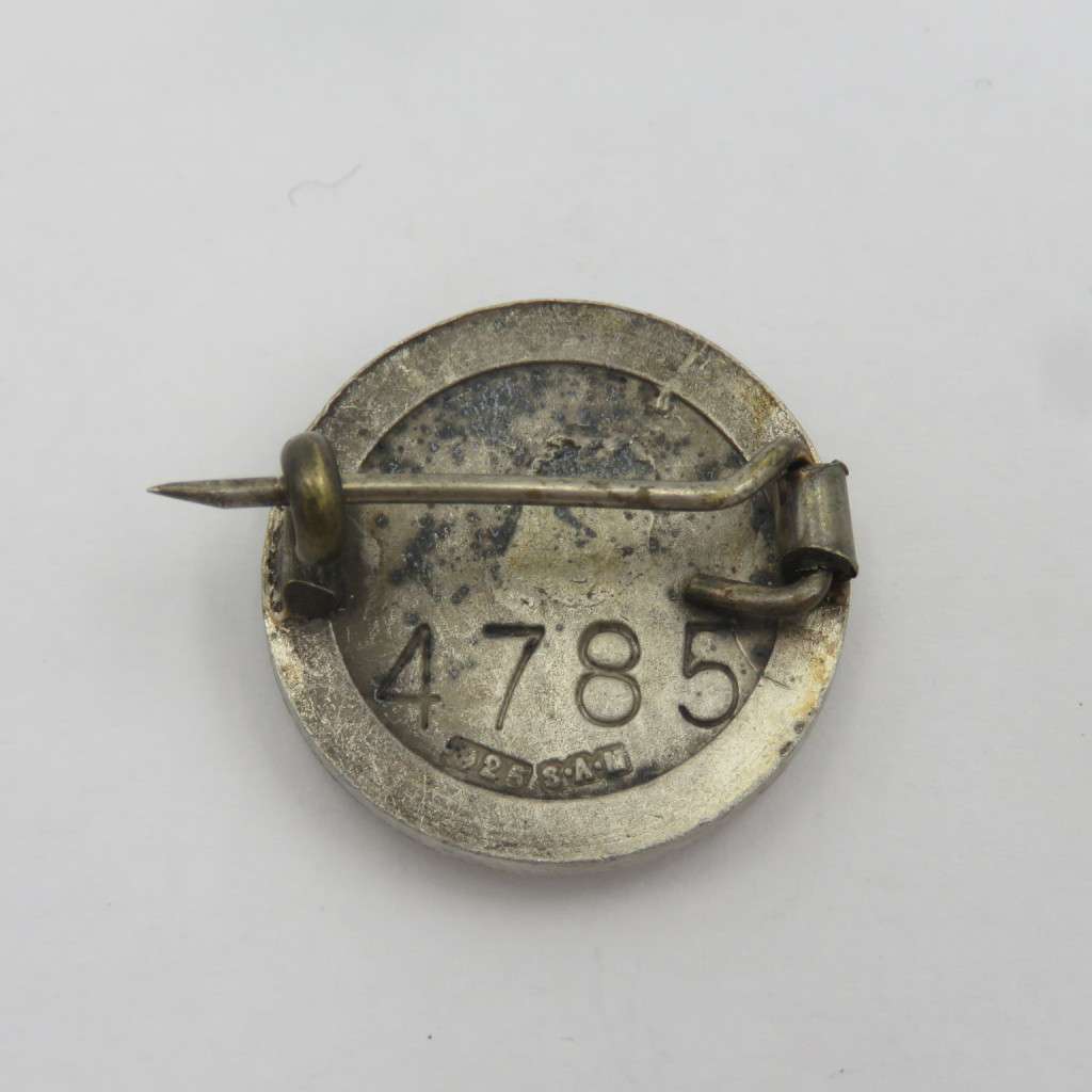 SA Engineers Corps ( SAPPERS) sterling silver lapel pin badge #4785