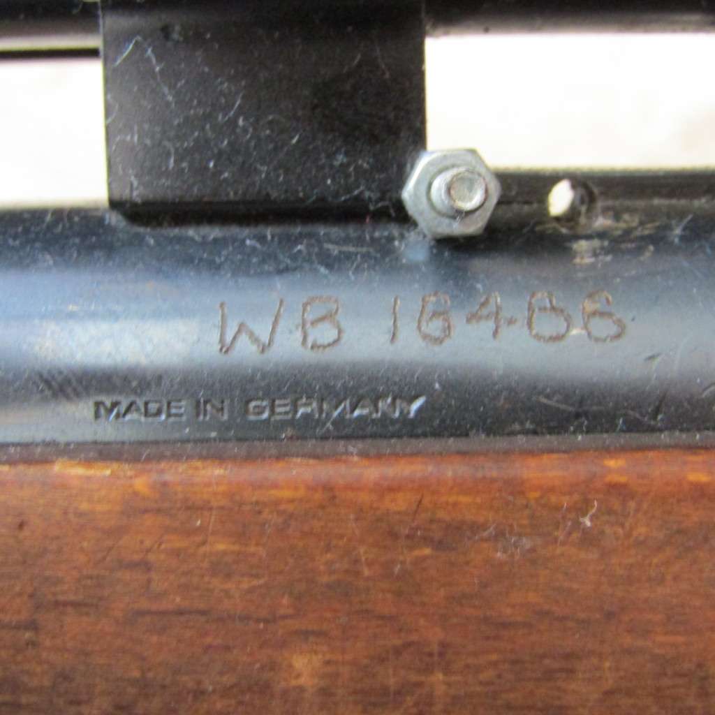 Vintage Gecado model 50 Air Rifle .177 with scope