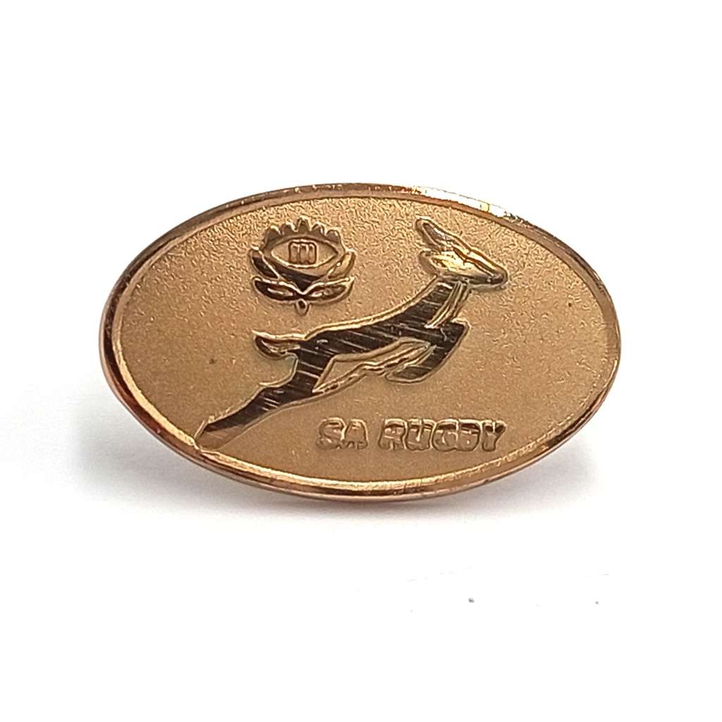 SA Rugby Springboks lapel pin badge
