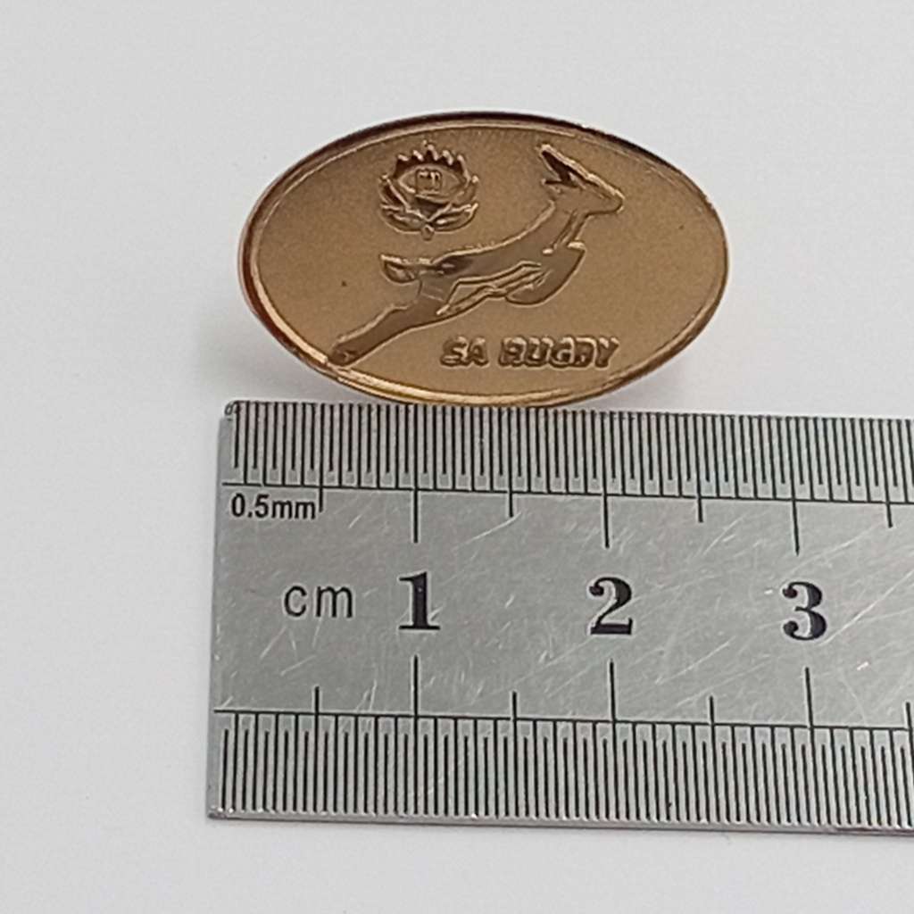 SA Rugby Springboks lapel pin badge