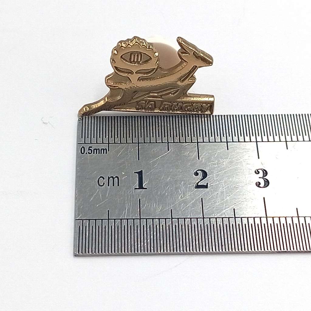 SA Rugby Springboks lapel pin badge