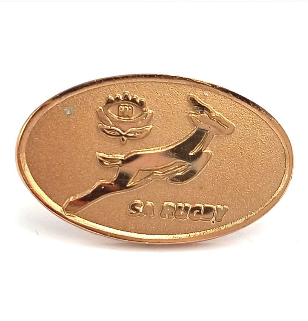 SA Rugby Springboks lapel pin badge