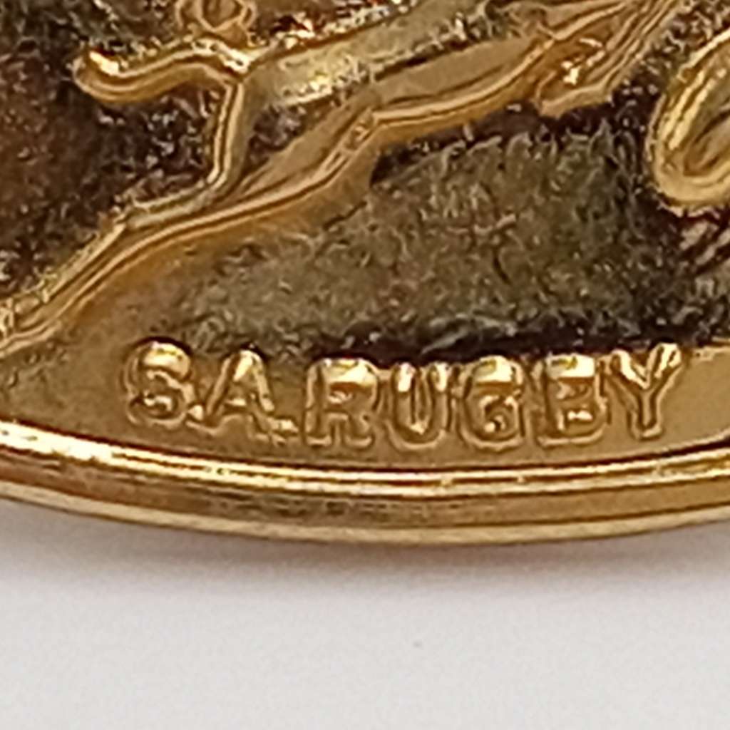 SA Rugby Springboks lapel pin badge