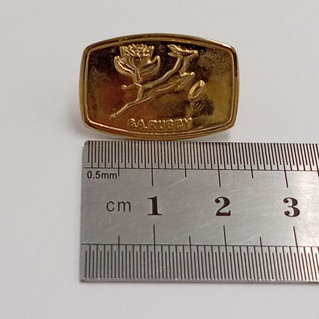 SA Rugby Springboks lapel pin badge