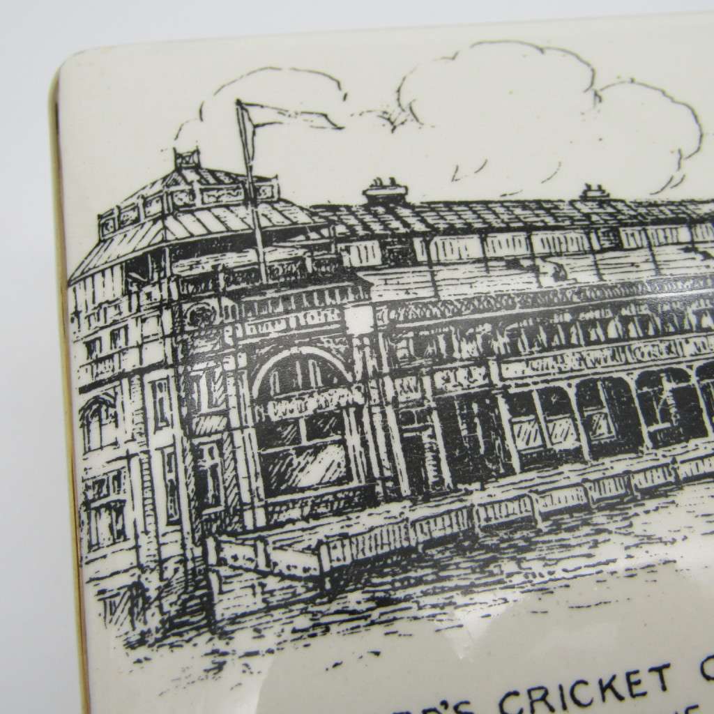 Lord`s Cricket Ground porcelain trinket holder
