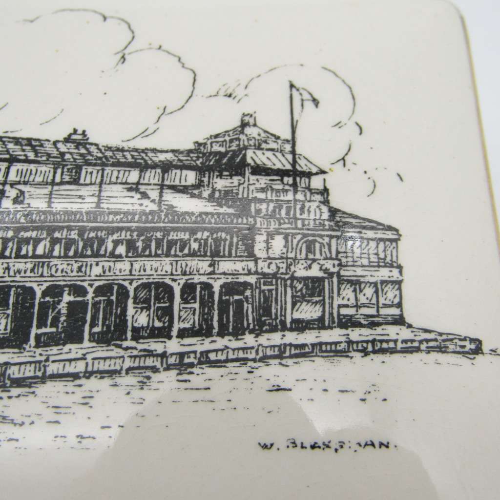 Lord`s Cricket Ground porcelain trinket holder