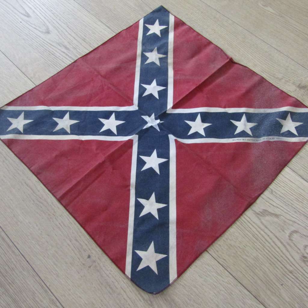 Confederate States square flag - 53 cm x 53 cm