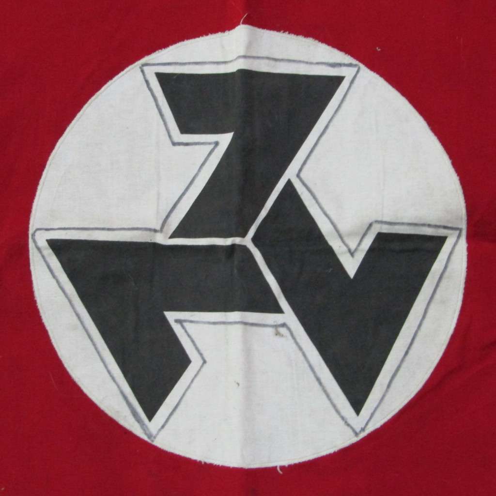 Vintage AWB - Afrikaner Weerstands Beweging flag - Size 70 cm x 47 cm