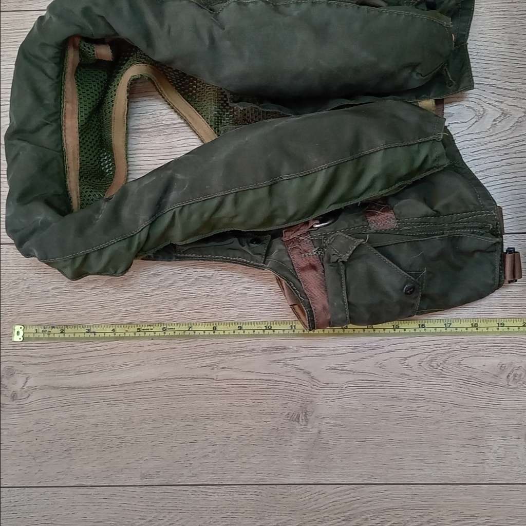 British RAF MK15 waistcoat life preserver - no accesories