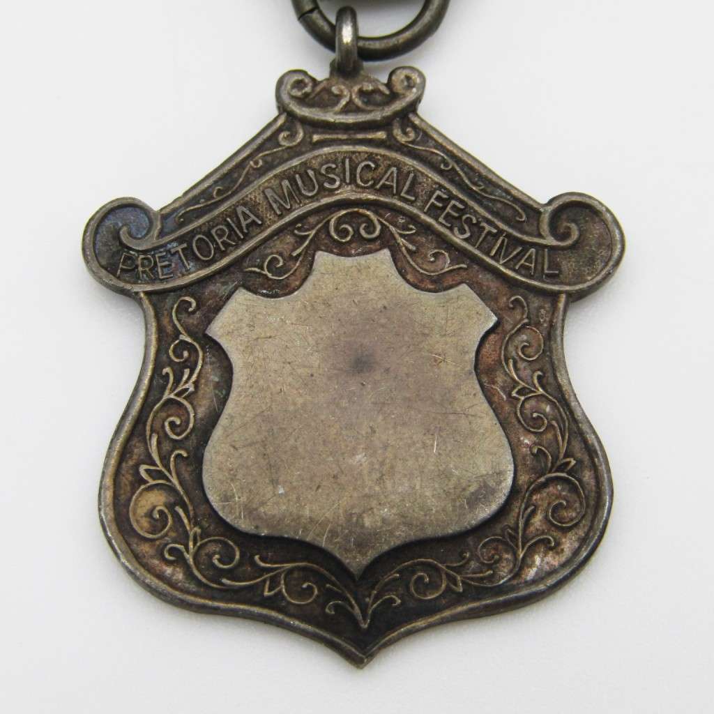 Antique Pretoria music festival silver medal - unnamed
