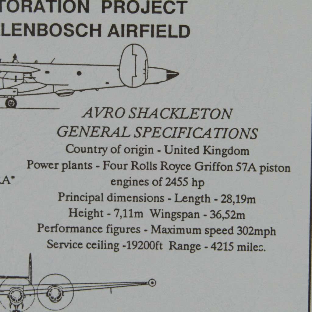 Shackleton 1719 L restoration project card and pin