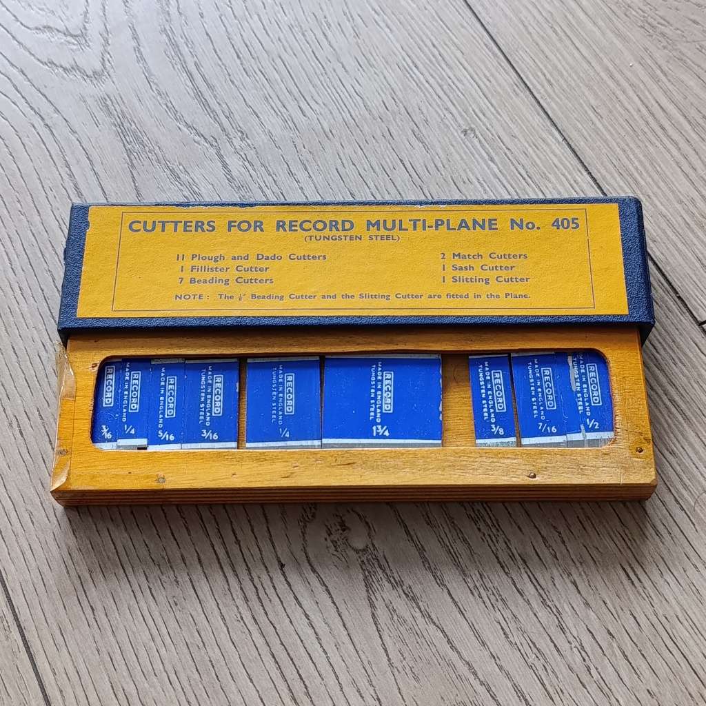 Record No.405 Multi - plane with many extra accessories in excellent condition