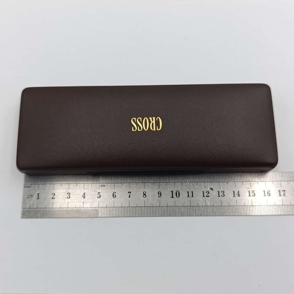 Vintage Cross gold colour slimline pen in case