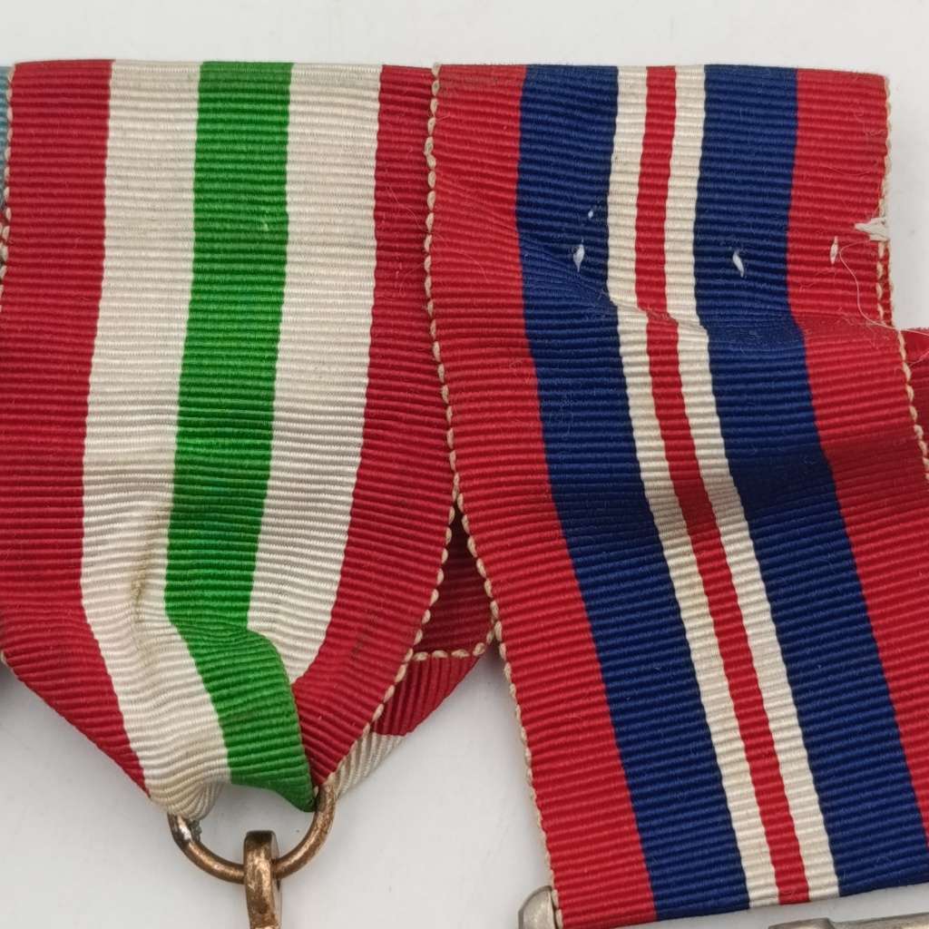 Set of 6 WW2 medals including Polish Warsaw uprising and Polish cross of Home Army medals