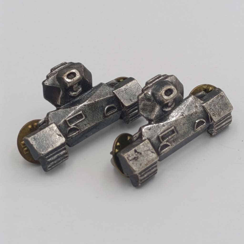 Pair of SWATF Armour collar badges