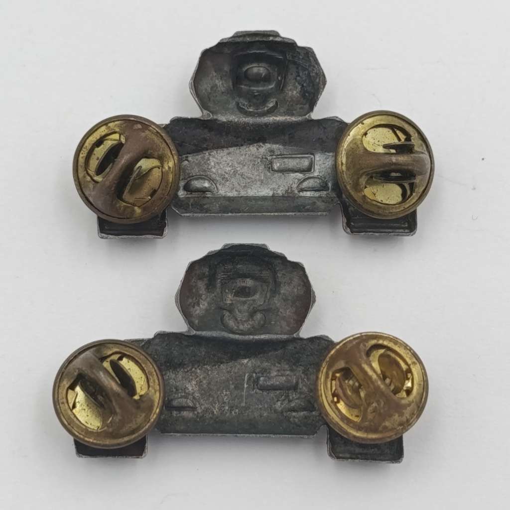 Pair of SWATF Armour collar badges