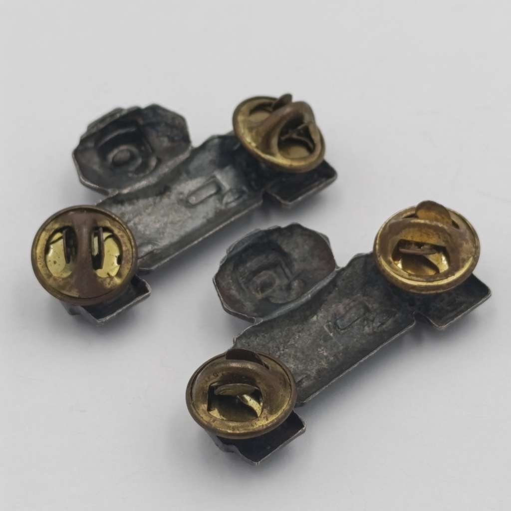 Pair of SWATF Armour collar badges