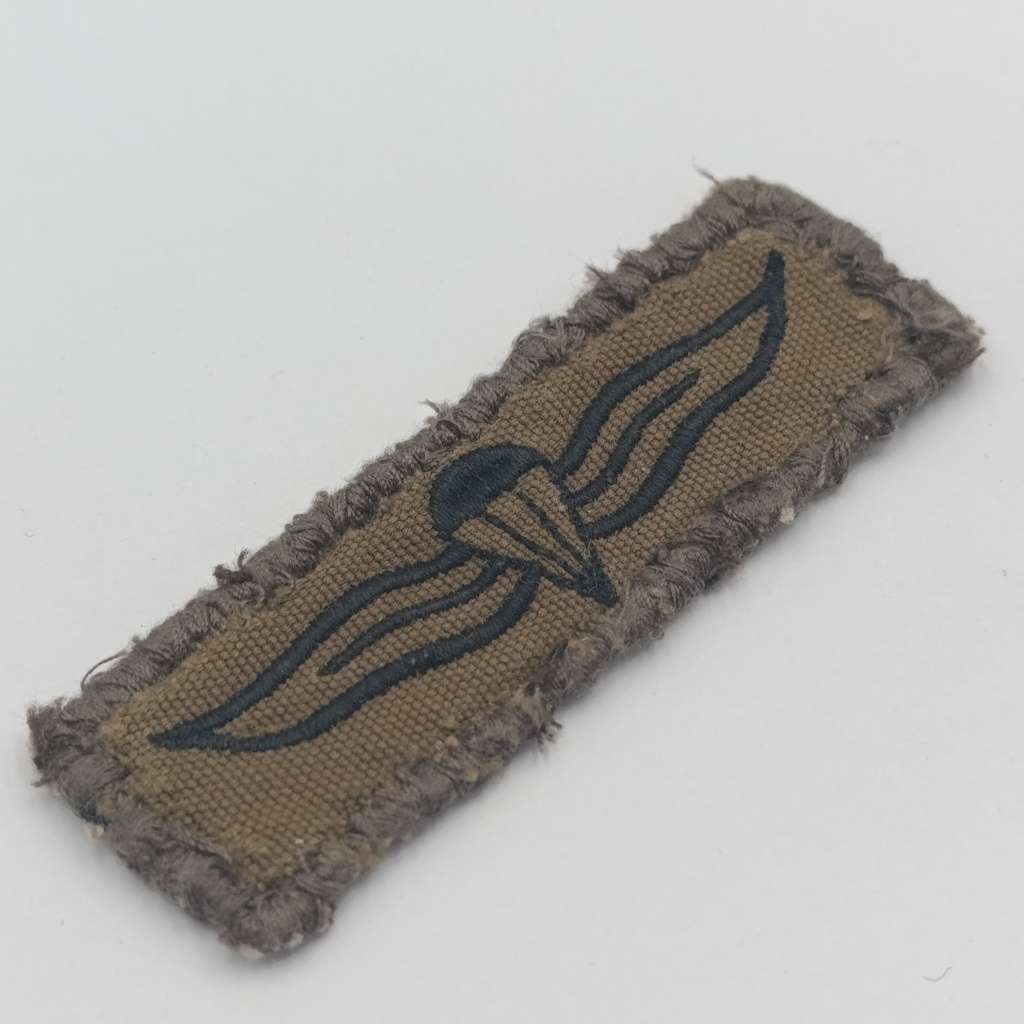 SADF Parachute static line nutria cloth badge