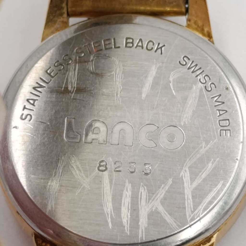Vintage Lanco manual wind ladies watch - working