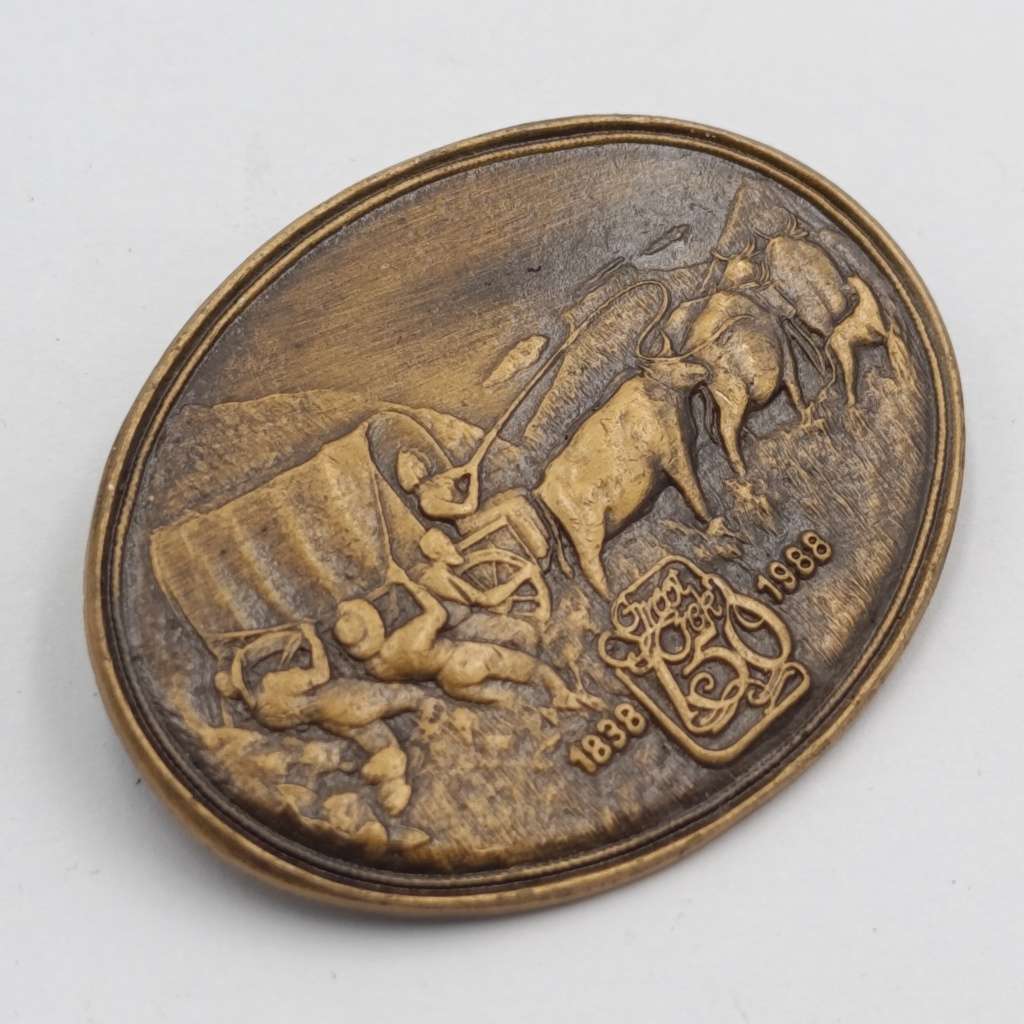 1838 - 1988 Groot Trek 150 Years commemorative badge
