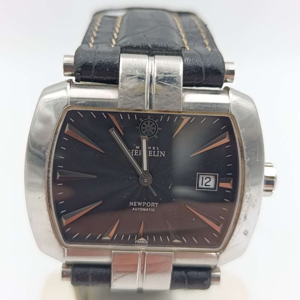 Michel Herbelin Newport Automatic mens watch - working