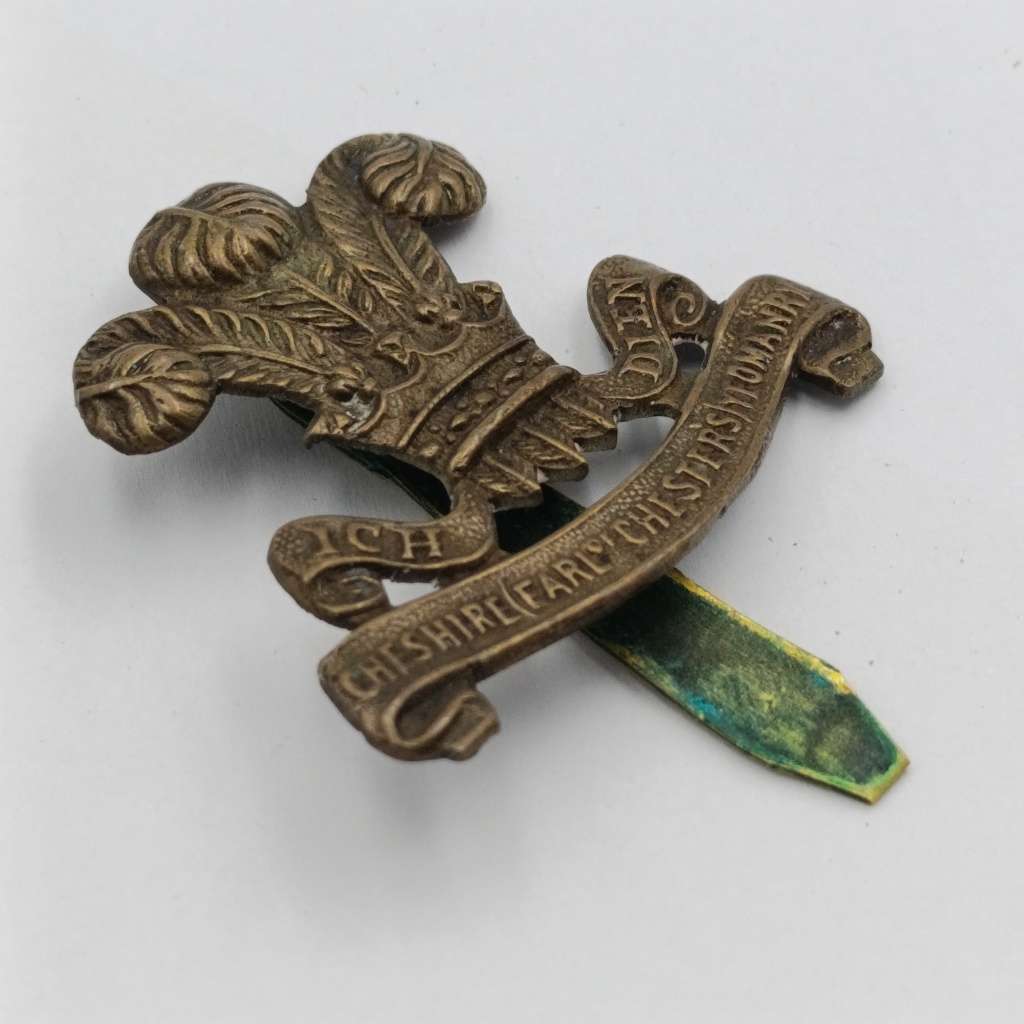 British Cheshire Yeomanry cap badge