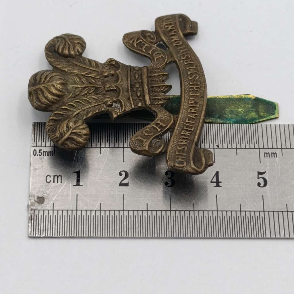 British Cheshire Yeomanry cap badge