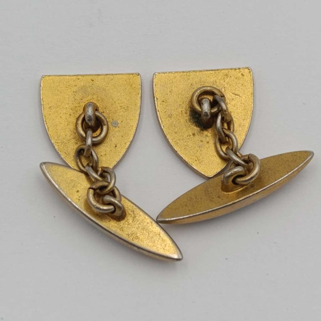 Pair of Scottish thistle cufflinks