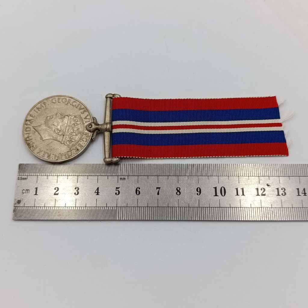 Set of 4 WW2 medals issued to M11439 B Jacobs