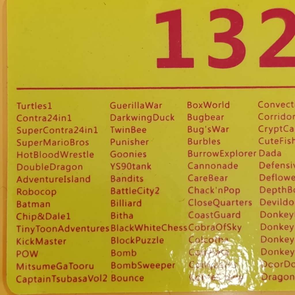 Family Computer Vintage TV Games console with game