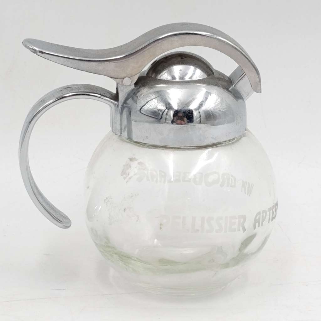 Unusual small jug that belonged to Wim Grobbelaar of Pellissier Apteek