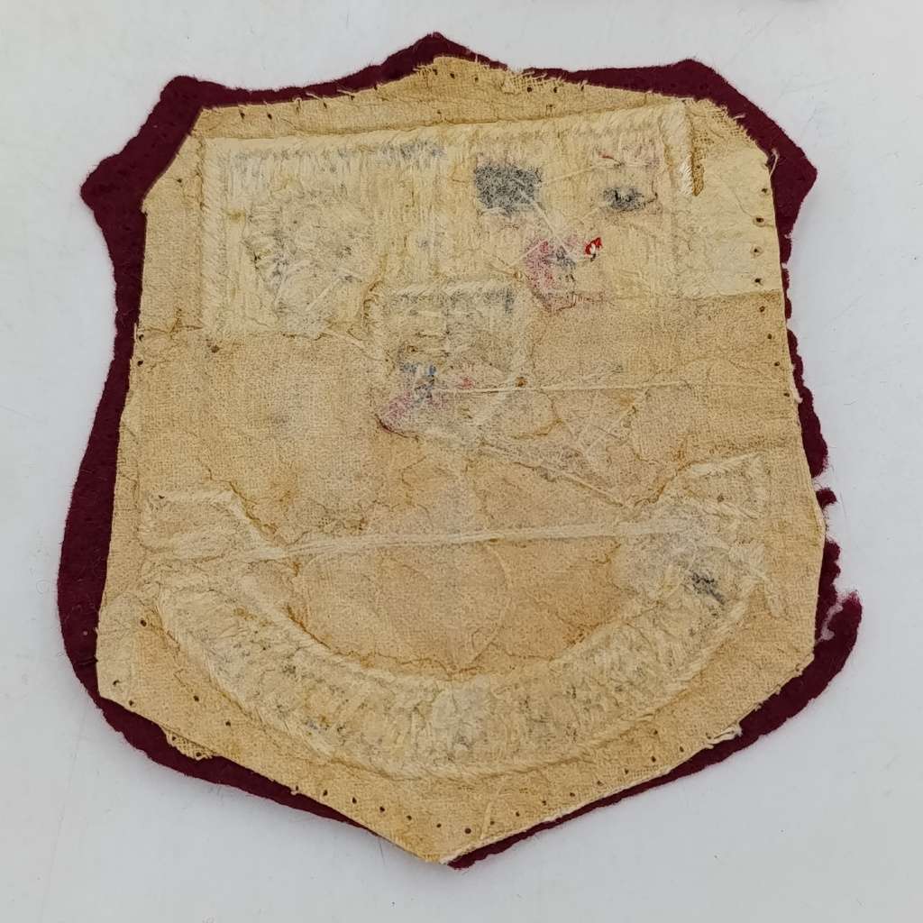 Vintage Maties supporters flag with badge