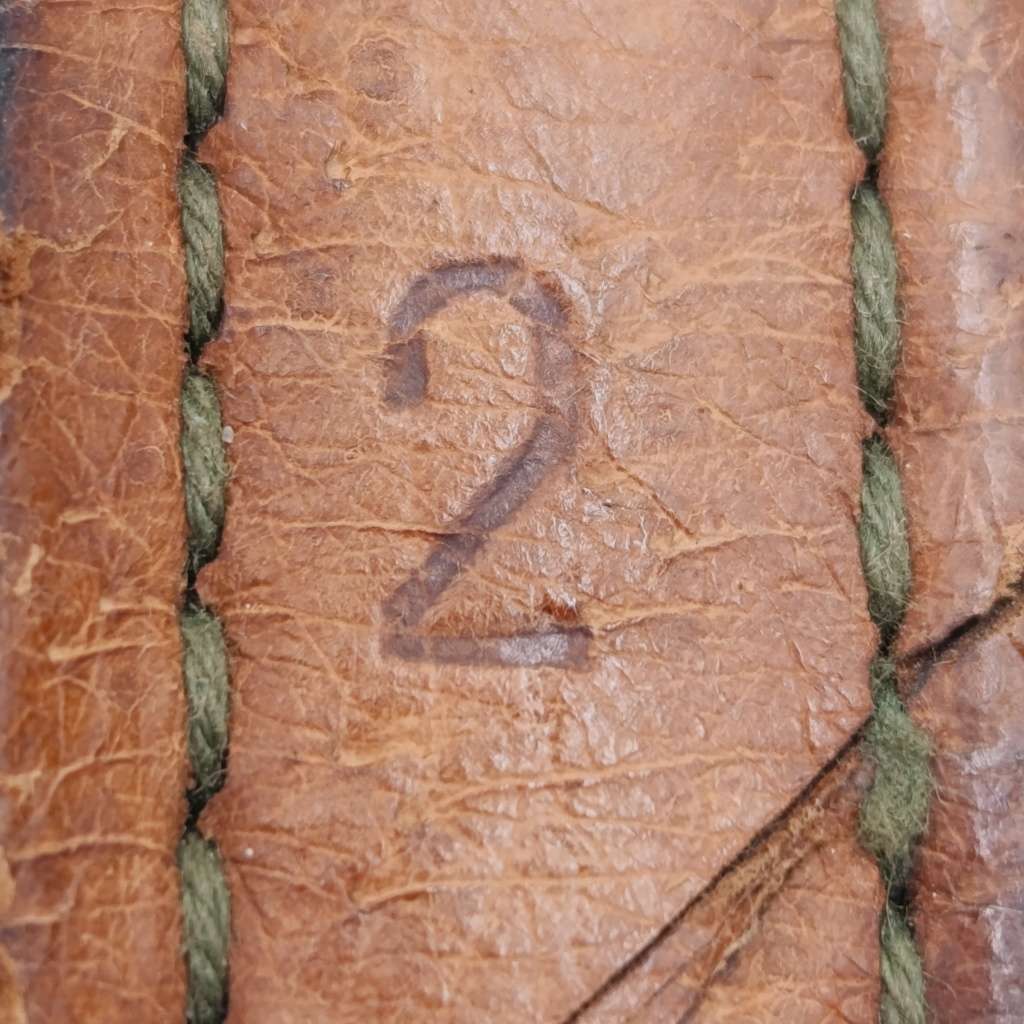 Angolan bush war Coban belt and buckle - length 110.5cm