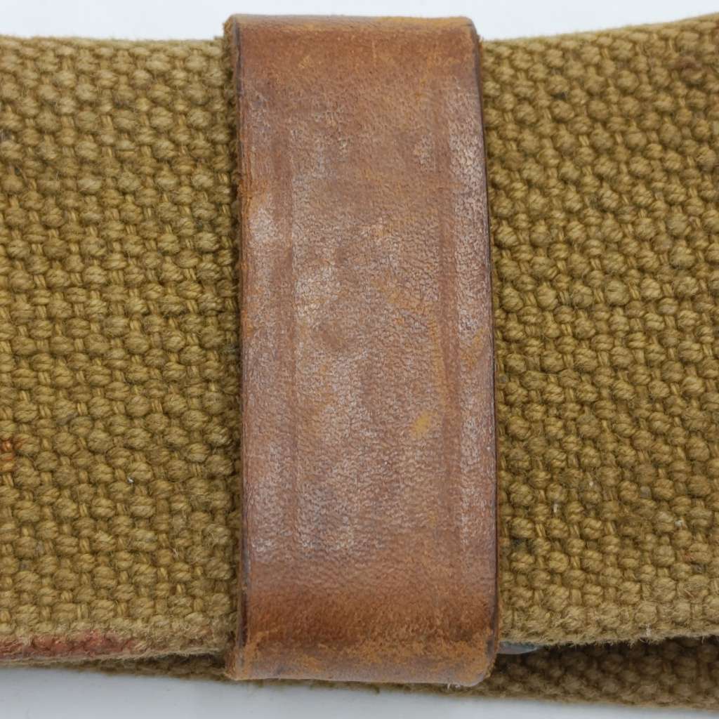 Angolan bush war Coban belt and buckle - length 110.5cm