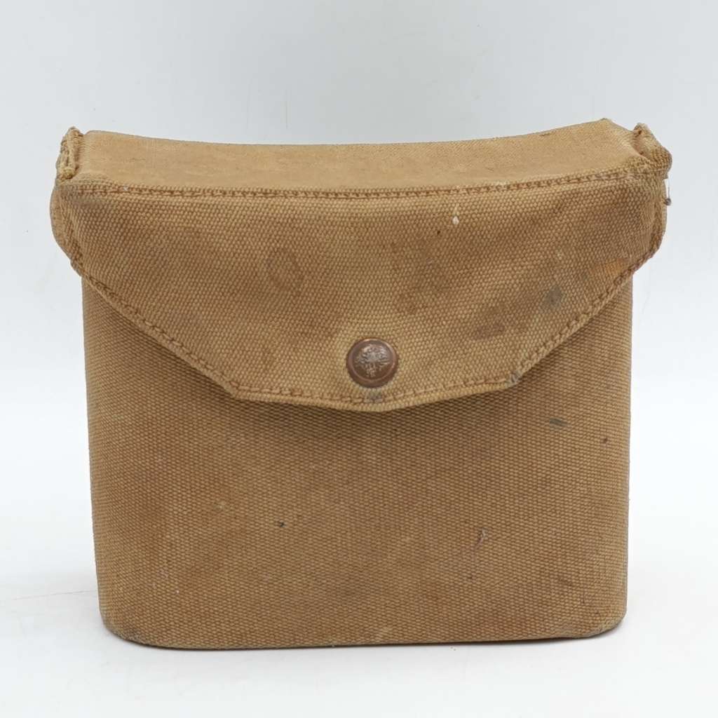 WW2 SA Union Defence force Khaki pouch with binoculars