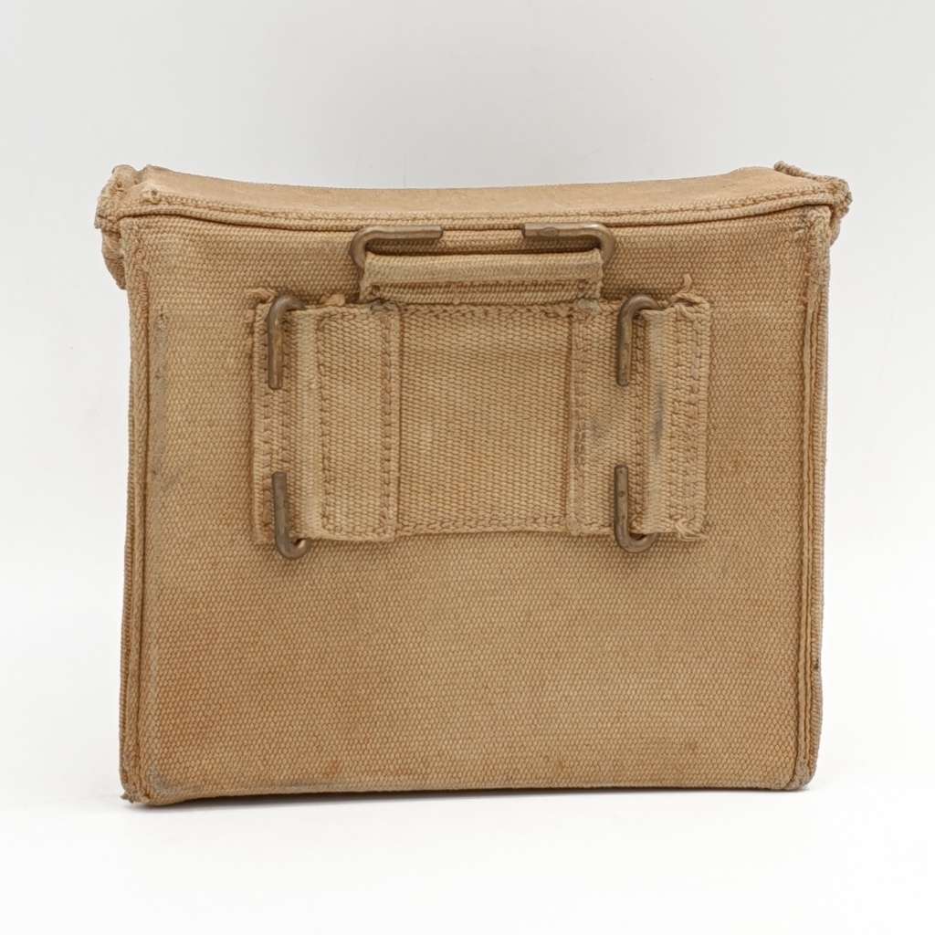 WW2 SA Union Defence force Khaki pouch with binoculars