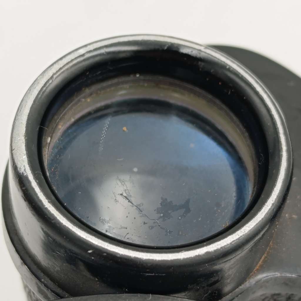 WW2 SA Union Defence force Khaki pouch with binoculars