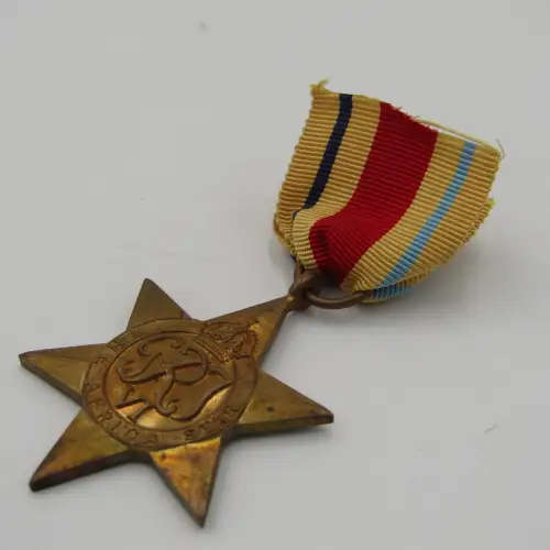WW2 The Africa Star medal - unnamed version