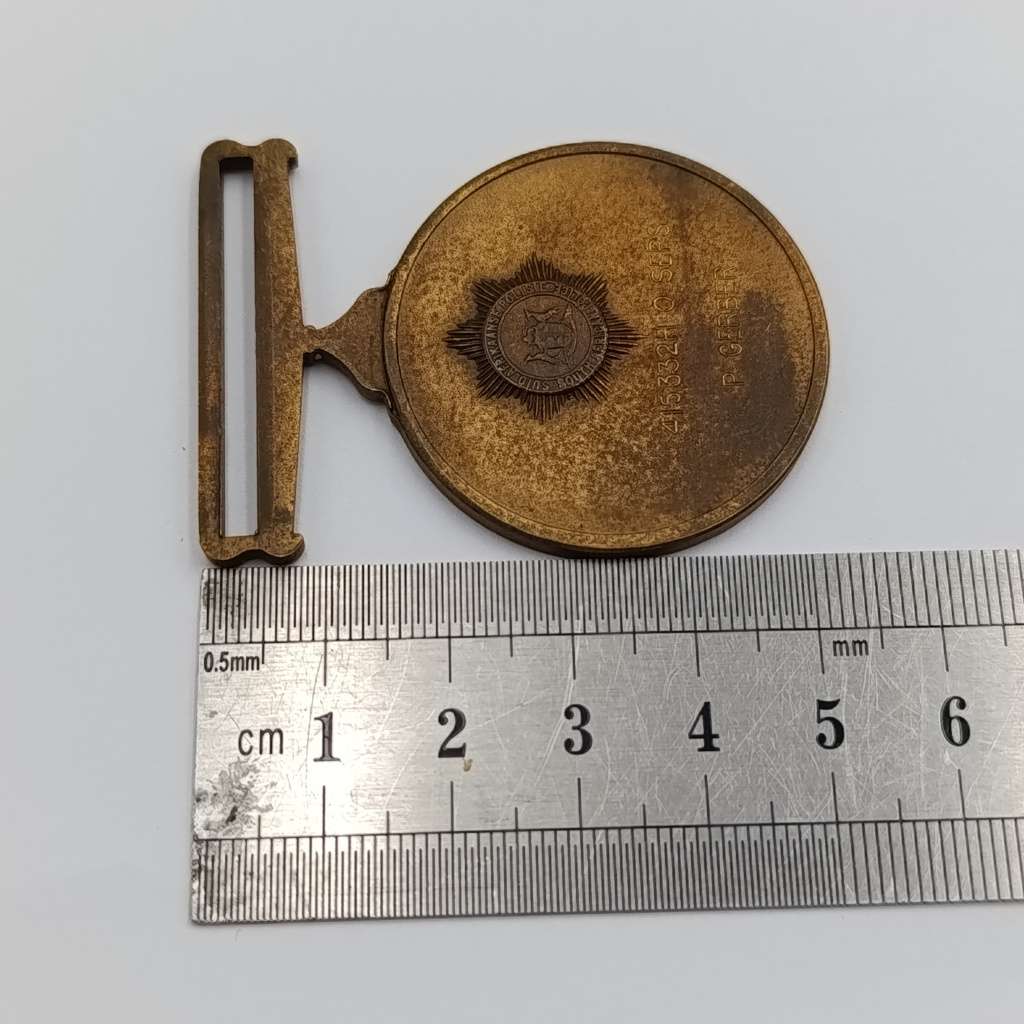 SA Police 75 Years medal issued to 415332H O Sers. P Gerber