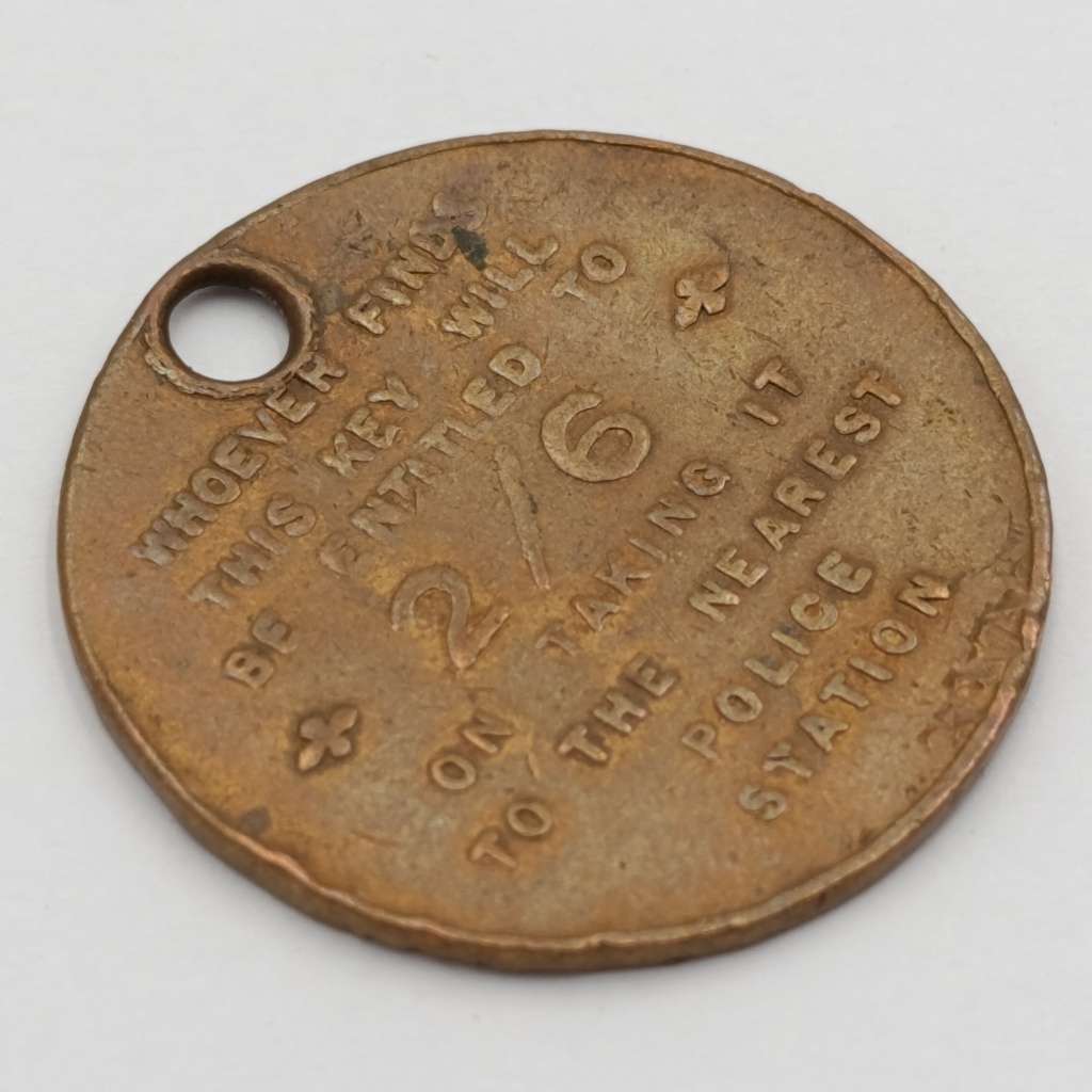 Old Reward token for lost keys