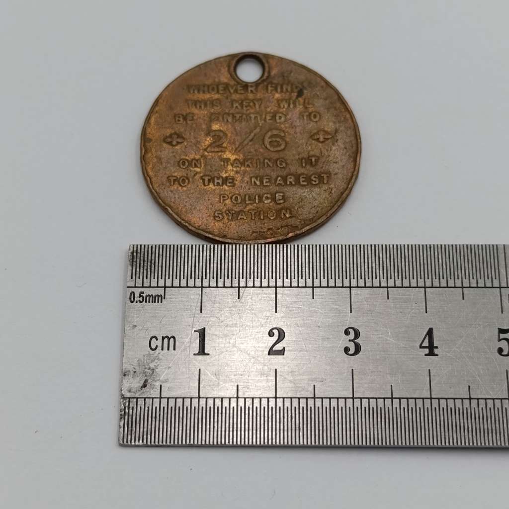 Old Reward token for lost keys